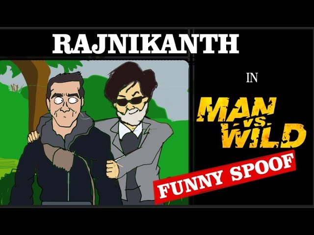 Man Vs Wild Hindi | Rajnikanth and Bear Grylls | funny video  | Into The Wild With Bear Grylls