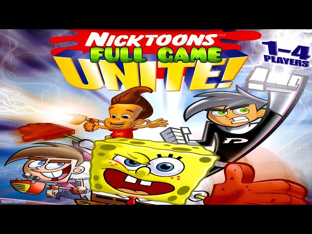 Nicktoons Unite! [PS2, Gamecube] 100% Gameplay Walkthrough FULL GAME [4K60ᶠᵖˢ🔴]