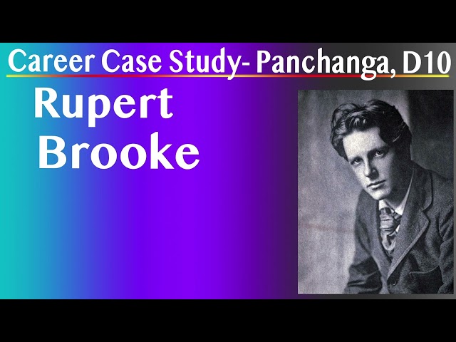 Career Case Study Panchanga D10 Rupert Brooke