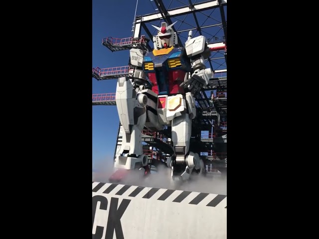 REAL LIFE GUNDAM IN JAPAN