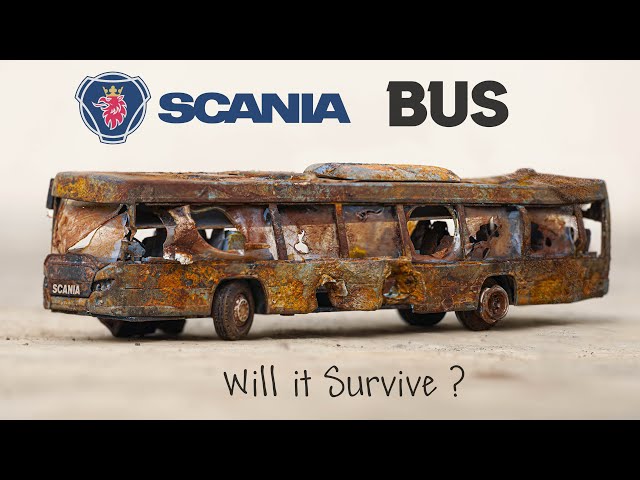 Restoration Abandoned BUS - Scania Passenger Bus Restoration