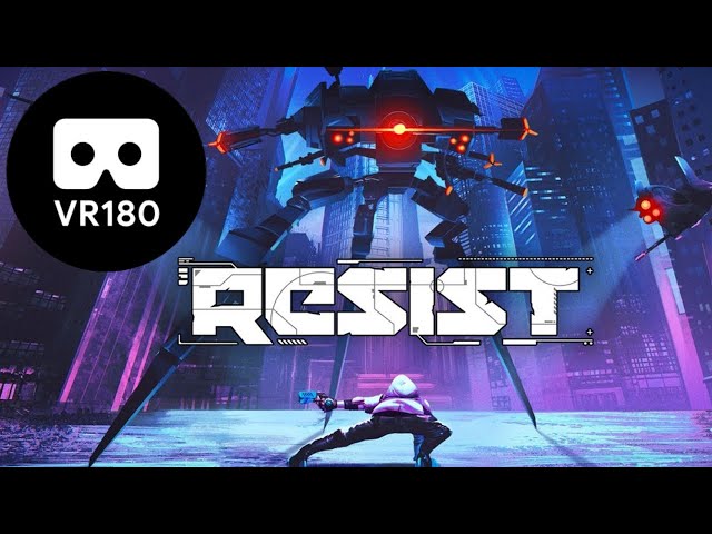 RESIST - QUEST 2 VR180 3D gameplay