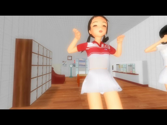 【VRMMD】テニス部JCが銭湯でも騒がしいのだが結露とぼやぼや病が邪魔