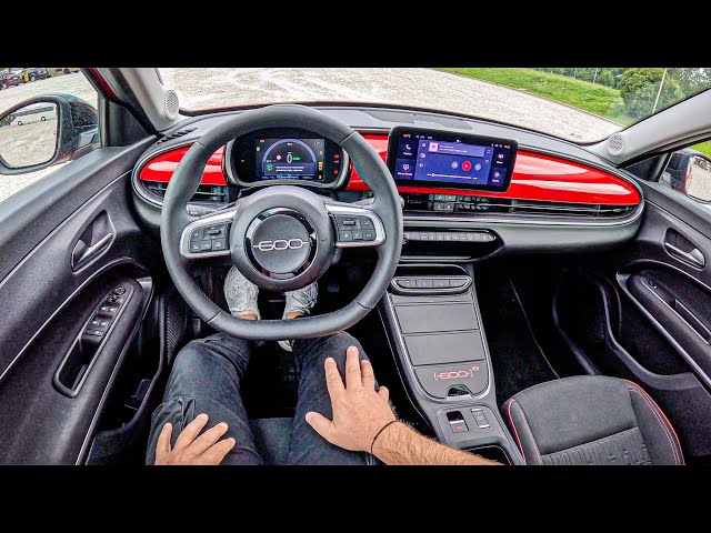 NEW Fiat 600 RED 2024 | 156hp | POV Test Drive