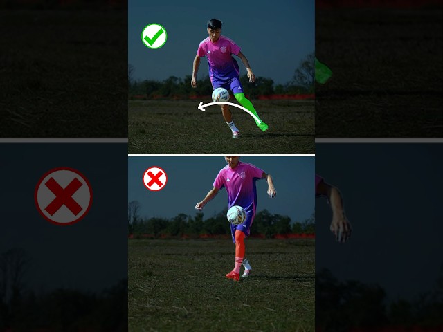 AMAZING FOOTBALL SKILL TUTORIAL ⚽️.#football #footballskills #soccer #viralshorts #tutorial #shorts