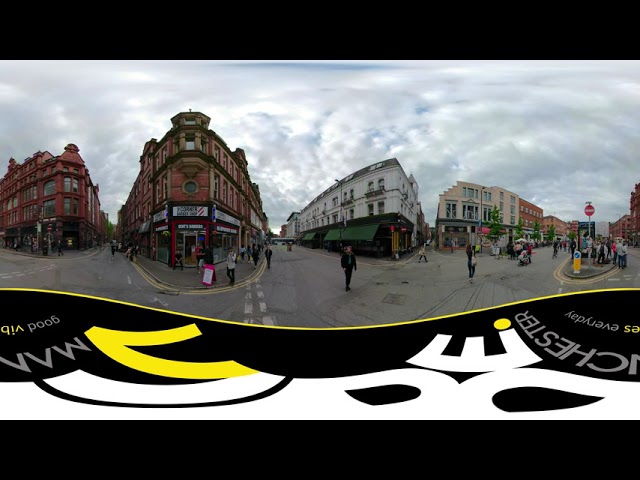 A 360 Video walk through the Northern Quarter in Manchester