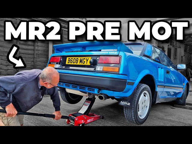 Pre-MOT Checks On My Toyota MR2 - Off The Road Since 2021 - How Bad Can It Be?