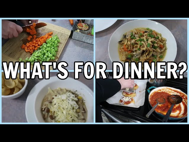 WHAT'S FOR DINNER? - COZY JANUARY MEALS