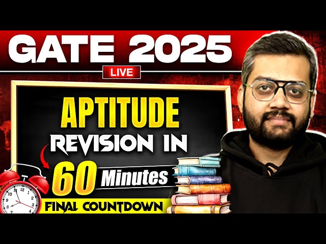 Revise Aptitude in 60-Minutes with Avinash Sir 📚💯 | One Last Shot at Perfection 🚀✨