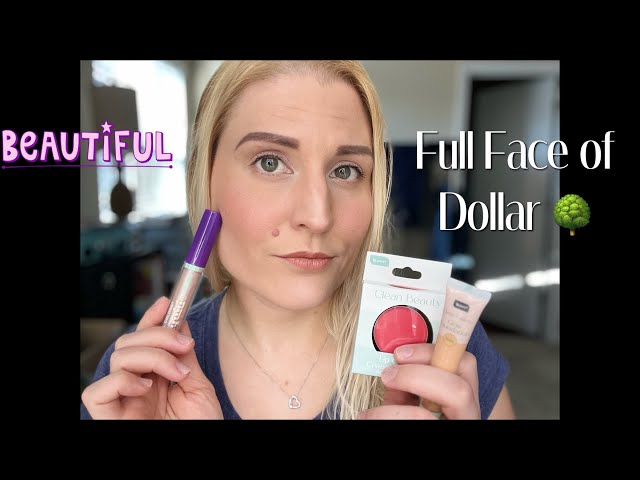 Full Face of Dollar Tree Makeup :WOW: 😮