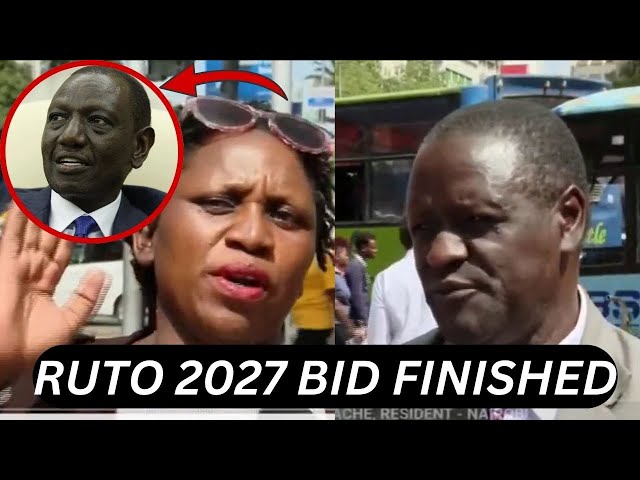 TOTAL CHAOS! Ruto's 2027 bid in trouble as Kenyans in the streets joins support for Gachagua