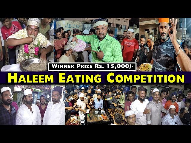 #Haleem Eating Competition | Ramzan Haleem Challenge | Hyderabad Public Reaction | Ali Khan Chotu