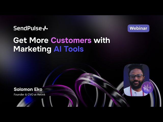 Get More Customers with Marketing AI Tools | Live Webinar