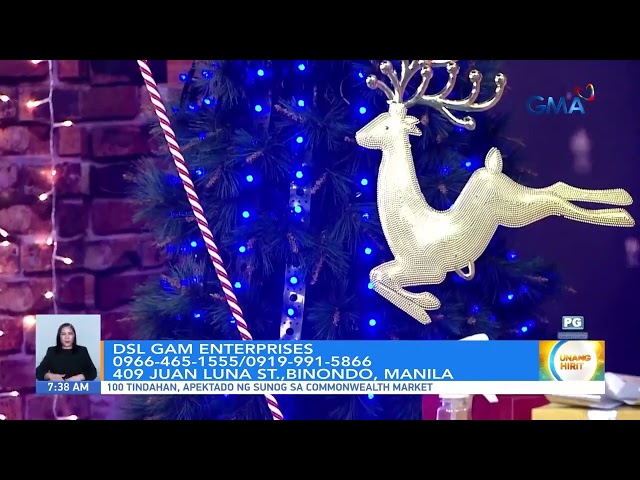 UNANG HIRIT Nov 06 2024 Mga usong Christmas lights Segment