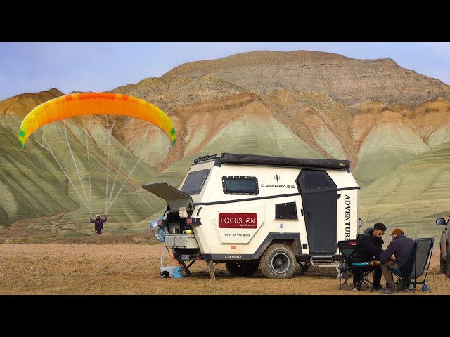 HİKE&FLY CAMPİNG WİTH CARAVAN | CLİMBİNG MARS | NALLIHAN BİRD SANCUTARY