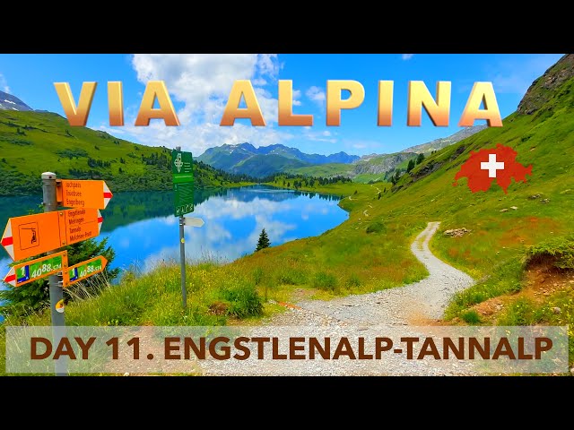 Hike Through Breathtaking Swiss Scenery: Engstlenalp & Tannalp! Via Alpina. Day 11. Switzerland