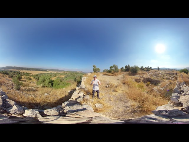 Khirbet Qeiyafa & the Elah Valley - 360