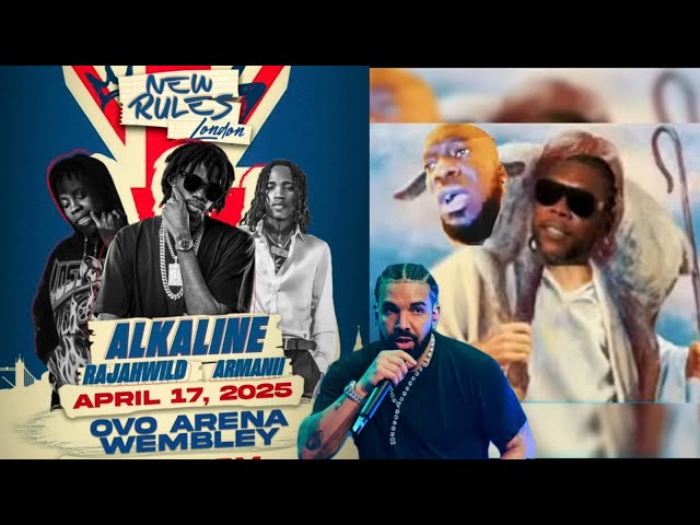 Alkaline UK Show! New Rules 🇬🇧!. Vybz Kartel Sheep Fans Gone Mad Drake Wireles! Mobo! Grammy!