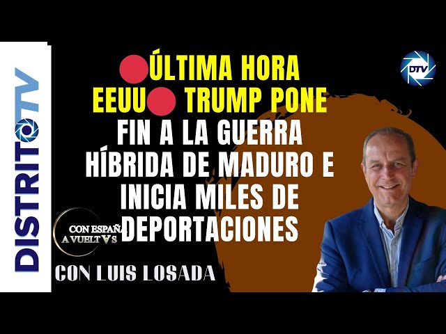 🔴ÚLTIMA HORA EEUU🔴 TRUMP PONE FIN A LA GUERRA HÍBRIDA DE MADURO E INICIA MILES DE DEPORTACIONES