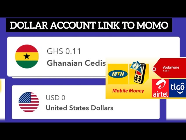 How to Create a Dollar Account with Mobile Money in Ghana | make money online 2024