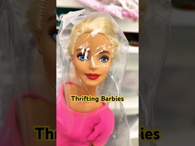 Let’s go thrifting for rare Barbie Dolls #thrifting #vintage  #barbiemattel