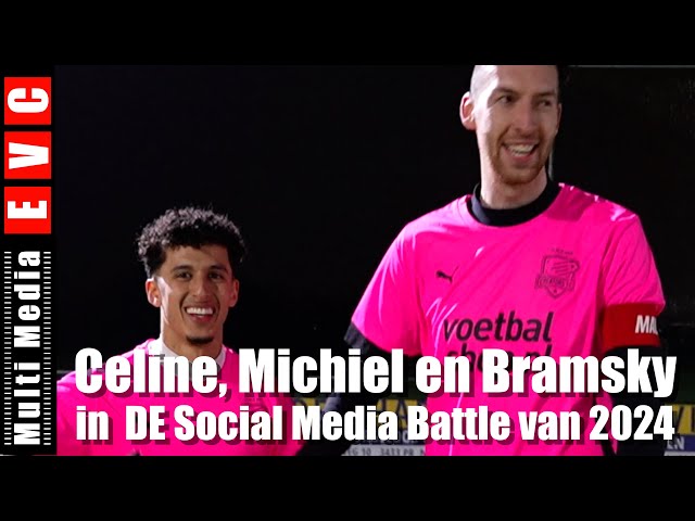 Celine, Michiel en Bramsky in DE Social Media battle van 2024