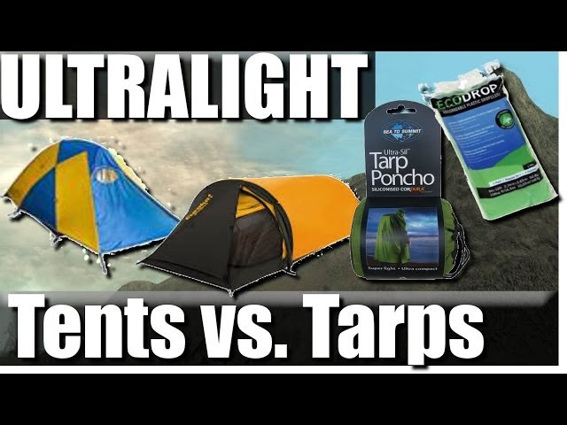 Ultralight shelter: My progression from tents to tarps.