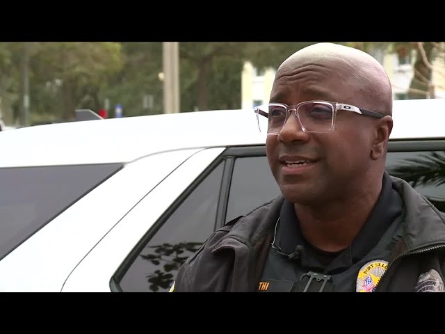 Port St. Lucie police show WPTV how they're addressing speeding and aggressive driving