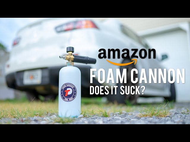 AMAZON FOAM CANNON // DOES IT SUCK?