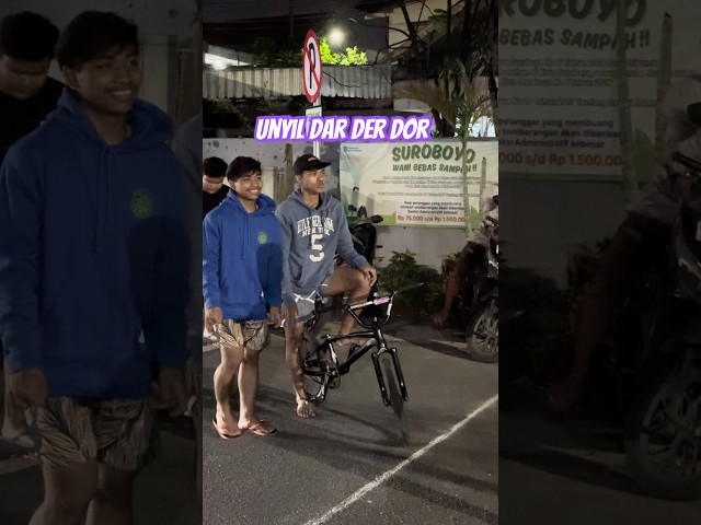 UNYIL DARDERDOR BALAP ONTHEL😱 fypシ゚ #shorts #viral #bmx #hiburan #balapliar #herex #sepeda #gowes