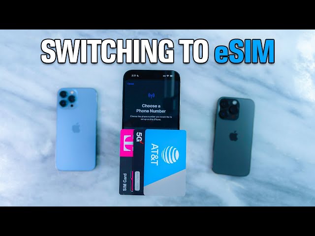 iPhone 14 - How To Setup eSIM Easily!