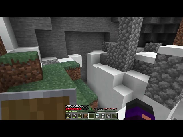 Let's Play minecraft Live 3: Lets make stairs!