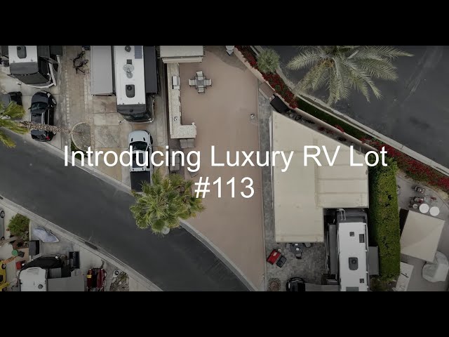 Luxury RV lot #113