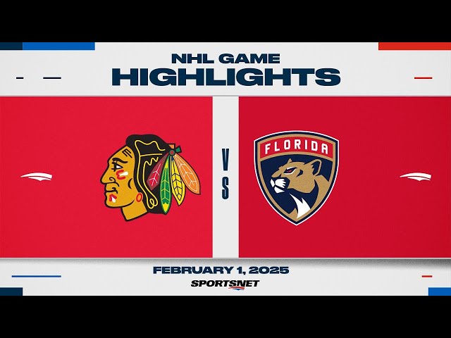 NHL Highlights | Chicago Blackhawks vs. Florida Panthers - February 1, 2025