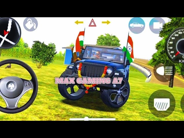 Dollar (Song) Modified MahindraThar😈 ||Indian Cars Simulator 3D|| Android Gameplay #gaming live 🔴