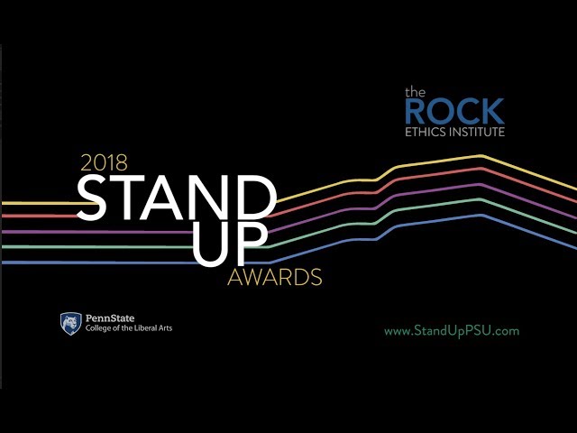 Rock Ethics Institute Live Stream of 2018 Stand Up Awards