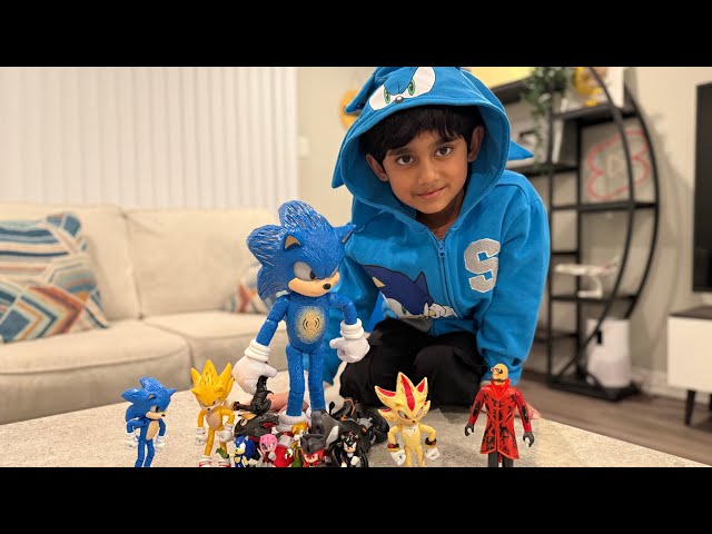 Unboxing Sonic 3 Movie Action Figures @AbdulRahmankAdventures