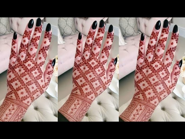 New Holi & Eid Special Mehndi Design|Simple Easy Back Hand Mehndi Design|Mehndi Design For Back Hand