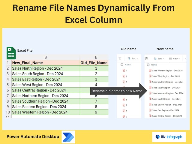 Rename File Name Dynamically from Excel Column