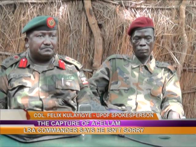 LRA commander Ceaser Acellam captured