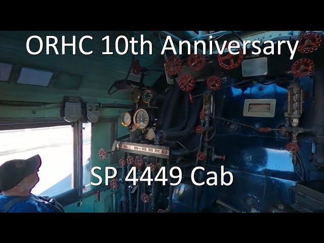 Southern Pacific 4449 "Daylight" Reposition Cab Ride (VR)