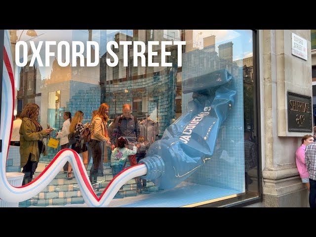 London Walk | 🛍 OXFORD Street, Marble Arch to Tottenham Court Road | London tour (May 2022) [4K HDR]