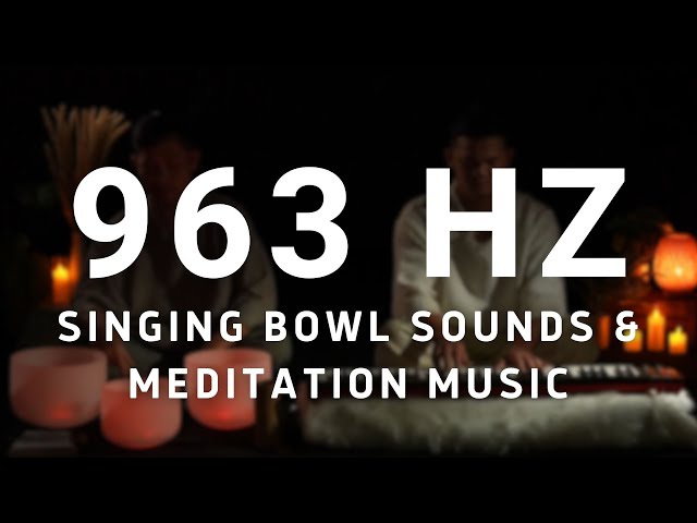 963 Hz - Tibetan Singing Bowl Sound, Gentle Rain – Awaken Higher Consciousness, Awaken Intuition