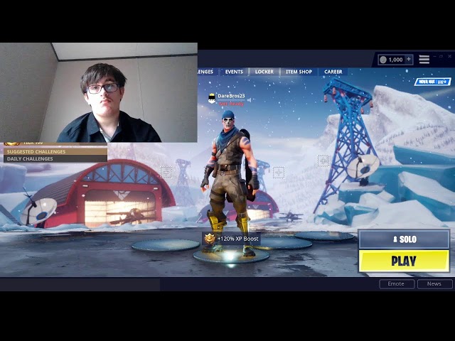 playing og  fortnite