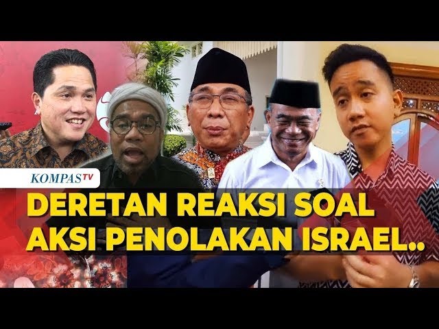 RESPON POSITIF TOKOH NASIONAL TERKAIT PENOLAKAN TIMNAS ISRAEL