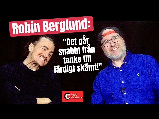 Intervju med Robin Berglund: Om att skriva skämt och utvecklas som komiker