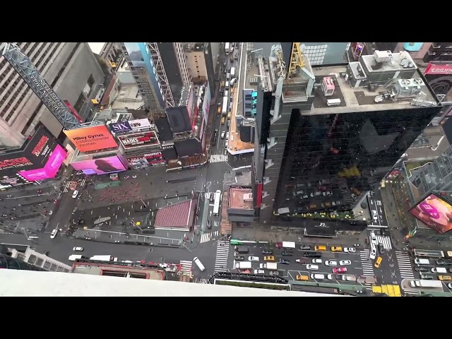 Nor'easter 47 Stories Above Times Square