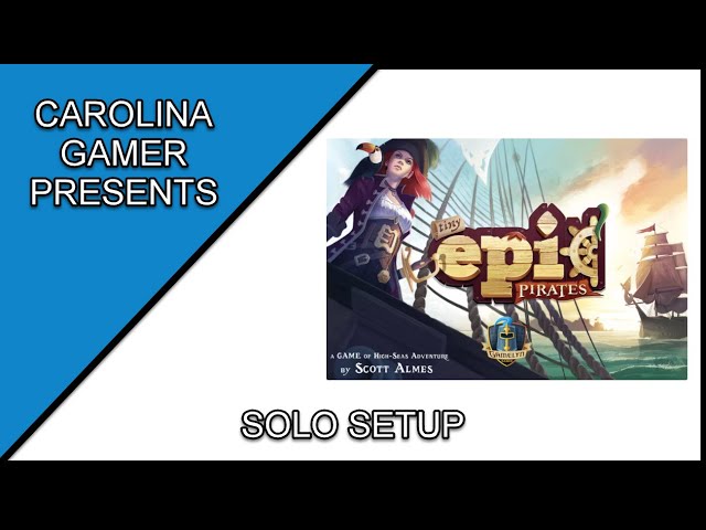 Tiny Epic Pirates: Solo Setup