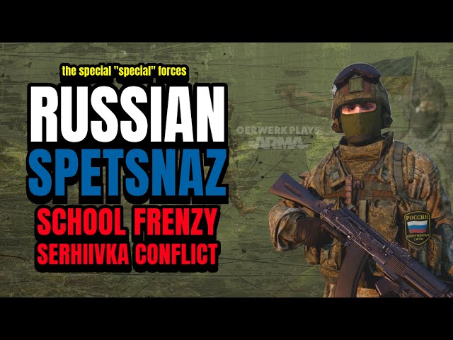 Russian Spetsnaz vs US Navy SEALS | Serhiivka Highschool Frenzy ~ ARMA Reforger GoPro Footage