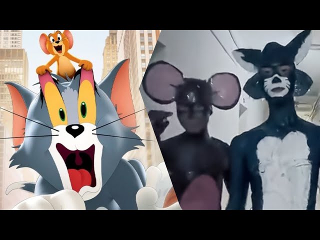 Tom & Jerry Eu Sento Gabu walk Tik Tok meme FULL video